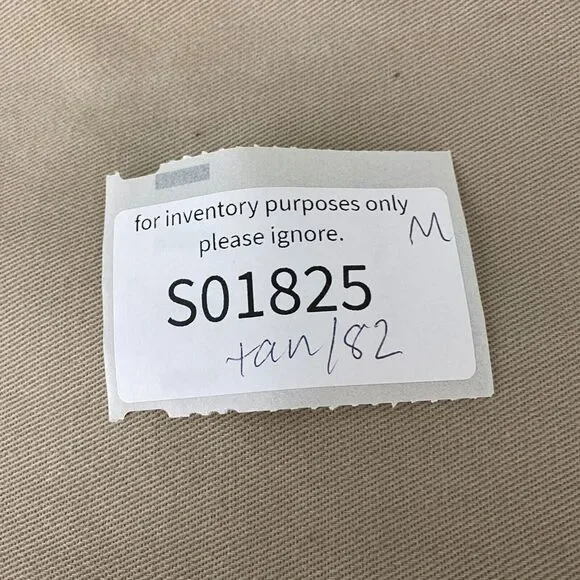 G.H. Bass & Co. Premium Chino Pants Men's 36x30 Tan Flat Front Cotton Casual - Picture 11 of 11